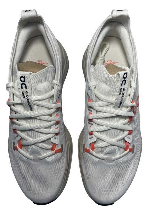 On Cloudsurfer Max Running Shoes Ivory/Salmon Athletic Sneakers Men\'s Size 9 NWB main image 11